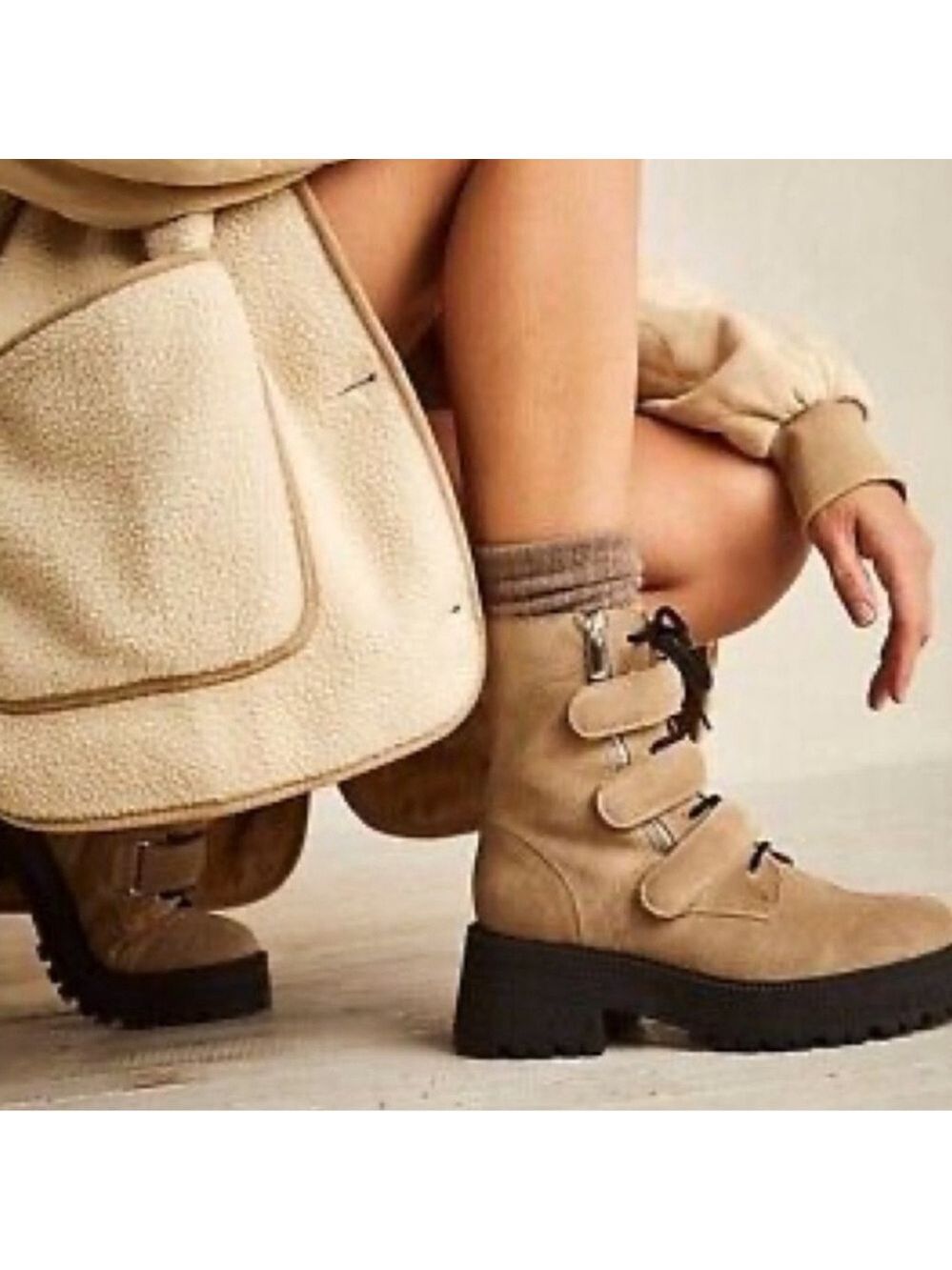 Free People Emmet Lace Up Boot - Picture 3 of 9